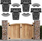 3.5 Inch Heavy Duty Gate Hinges, For Wood Fence Vinyl Shed Door. Fixed Price $25.67.