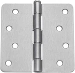 Dynasty Hardware DYN-14-4X4-US15 Door Hinges 1/4" Radius Corner, Satin Nickel. Fixed Price $12.00.