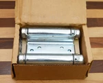 Bommer 3029 603 Double Acting 4" Spring Hinges Dull Zinc (set Of 2). Fixed Price $62.95.
