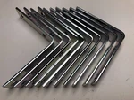 Stanley National Hardware N266-395 Zinc Corner Iron Brace 3" X 3/4" Pack Of 10. Fixed Price $18.50.