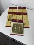 Baldwin 4" Premium Door Hinges & 1 2-GANG Toggle Switch Plate New. Fixed Price $34.99.