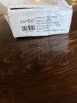 Emtek Plain Bearing Steel Hinge Matte Black 4"X4" Sq Cr Pack #9201419. Fixed Price $9.99.
