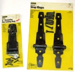 Stanley Outdoor Ornamental Strap Hinges & Decorative Key Locking Hasp! Usa! Nos. Fixed Price $42.99.