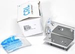 Laurence Polished Chrome Geneva Series Glass Wall Mount Bracket GE90SCH. Fixed Price $23.85.
