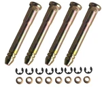 Car Door Hinge Pins Bushing Kit Black For Honda Civic Accord Cr-v Crx Cx .... Fixed Price $16.34.