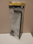 Stanley Cane Bolt Black Finish 12" #53-2510 With Brackets/ Screws Brand New. Fixed Price $9.95.