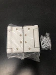 Miseno MDH4592PR 4-1/2" Square Corner Spring Door Hinge Pair Primed. Fixed Price $15.83.
