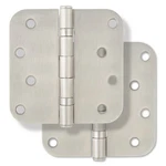 Miseno MDH4072 X Ball Bearing 5/8" Radius Corner Door Hinge - Nickel. Fixed Price $22.14.