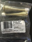National Brass Finish 3" Spring Steel Door Stops White Tip N187-641 (2-PACK). Fixed Price $10.69.