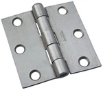 National N139-733 504BC 2-1/2" Plain Steel Removable Pin Broad Hinge 10 Pack. Fixed Price $43.79.