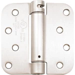Self-closing Door Hinge, 4 Inches, 5/8" Radius Corner, Satin Nickel By Stone Har. Fixed Price $24.38.