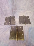 Baldwin Brass Hinge Lot Of 3 1051-050 New & Black 5" X. Fixed Price $49.99.