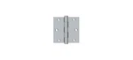 Deltana DSB3526D 3-1/2" X Square Hinge Brushed Chrome Pair. Fixed Price $53.48.