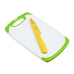 Small Cutting Board With Paring Knife Set By True. Fixed Price $16.00.