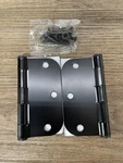 Lot Of 4 Emtek 91033US10B 3.5" X Plain Bearing Mortise Hinge - Read. Fixed Price $33.29.