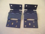 Mckinney Five Knuckle Overlay Institutional Hinge, Matt Black Lot Of 2. Fixed Price $14.00.