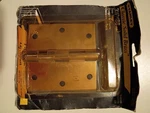 Stanley Classic Solid Brass Door Hinge 3 1/2" 80-0100 No Screws. Fixed Price $8.00.