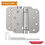 Heavy Duty 4" Self Closing Hinges - Spring Loaded For Garage & Home, 100LB Limit. Fixed Price $29.59.