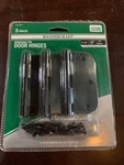 Door Hinges 3.5" Removable Pin 3-PACK Oil-rubbed Bronze Mastercraft. Fixed Price $7.99.