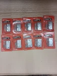 Lot Of 10 Pairs --everbilt 649163 2 In. Zinc Plated Narrow Utility Hinges. Fixed Price $19.99.