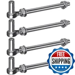 Insaga J Bolt Gate 304 Stainless Steel Farm Hinges M12 X 10. Fixed Price $62.06.