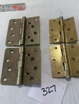 4 Pack Therma - Tru Door Hinges & Hager (#327). Fixed Price $18.00.