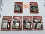 6 Pks Lot 3/PACK Smooth Action Hinge, Value 3-1/2"- 5/8" RAD-18 Hinges. Fixed Price $15.00.
