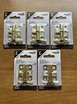 Pack National Hardware N213-405 Solid Brass Barrel Door Bolt, 2". Fixed Price $21.99.