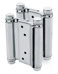 Pair Of 3 Stainless Steel Cafe Saloon Door Swing Self Closing Double Action- New. Fixed Price $26.99.