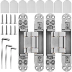 Onedaful 2 Kits 7 Inch Stainless Steel Hidden Door Hinges Invisible Fo.... Fixed Price $88.63.
