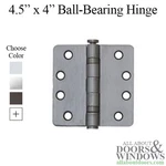 Global 4-1/2 X Ball Bearing Template Steel Hinge 1/4 Radius Corner. Fixed Price $10.00.