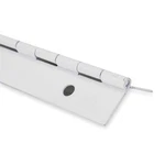 Piano Hinge, Steel, Full Surface Mounting, 5/8 Leaf X 72 H, White. Fixed Price $85.81.
