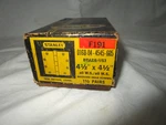 Nos Stanley 4 1/2" X Set Of 3 Brass Butt Hinges, No. F191. Fixed Price $39.95.