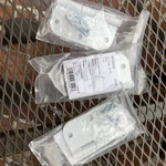 852592 3.5 Residential Door Hinge 5/8" Round Corner Removable Pin White Lot Of. Fixed Price $29.99.