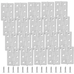 Suiwotin 20PCS Inch Butt Hinges, Stainless Steel Cabinet Small Door.... Fixed Price $13.32.