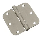 National Hardware N830-328 Satin Nickel 5/8 In. Round Corner Door Hinge 3.5. Fixed Price $21.80.