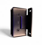 Crl C0L037MBL Matte Black Cologne Series Wall Mount 'h' Back Plate Hinge. Fixed Price $50.00.