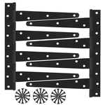 8 Pack 10 Inch, Heavy Duty T-strap Shed Hinges, Black Outdoor T.... Fixed Price $33.89.