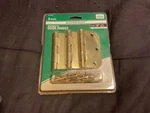 Pack Of 3 - Mastercraft 1/2 Removable Pin Door Hinge Bright Brass Finish 5. Fixed Price $108.99.