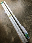 Lot Of Pemko CFM83HD1 1-7/8" W X 83" Clear Anodized Continuous Hinge. Fixed Price $48.50.