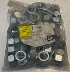 Bag Of 50 Earnest Machine Products Hex Jam Nuts 5/16-18 GR5 J995 Znclr. Fixed Price $36.09.