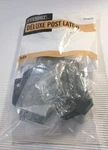 Everbilt Deluxe Post Latch Black Item # 1009969233 New In Pack Fence Gate Lock. Fixed Price $19.99.