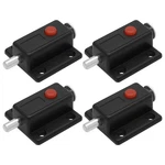 Lt Easiyl 4PCS Black Plastic Push Button Spring Loaded Automatic Door. Fixed Price $15.25.