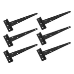 Strap Door Hinge Black Iron Rsf Finish Light Duty 9" Set Of 6. Fixed Price $74.99.