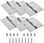 6-PACK 4.5 Inch X Heavy Duty Commercial Door Hinge Thickened, With Sile. Fixed Price $85.79.