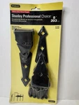 Stanley Professional Choice Black 8" Heavy Duty Strap Hinges For Gate 61-1043. Fixed Price $19.99.