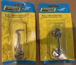 (lot Of 2) Cabin Door Hook Seachoice 36141 Chrome Plated Brass 3" Long. Fixed Price $16.99.