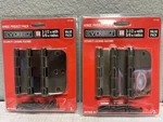 Lot Of Everbilt Security Door Hinges Antique Brass 5/8" Radius 3-1/2" 14891. Fixed Price $18.99.
