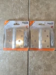 Hinges Lot Of National Hardware N225-398 Door 3-1/2 Stainless Steel. Fixed Price $12.25.