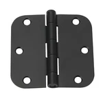 Colester Direct Qty 30 Black Interior Door Hinge 3.5" With 5/8" Corner Radius. Fixed Price $33.99.